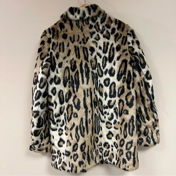 Apparis faux fur animal print plush jacket   M - Picture 7 of 9